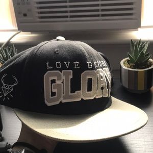 Love Before Glory SnapBack Grey Gray